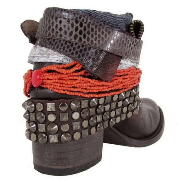 🟣 FREEBIRD by Steven Shena Ankle Boot Bootie Womens size 6 - Picture 9 of 9